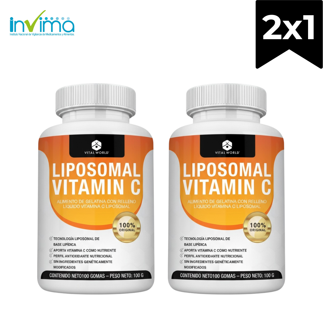 Vista 3 de X2Vital World VITAMINA C LIPOSOMAL Combo